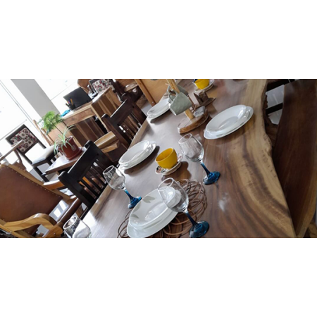 MESA COMEDOR ARBOL SAMÁN Y MATARRATÓN