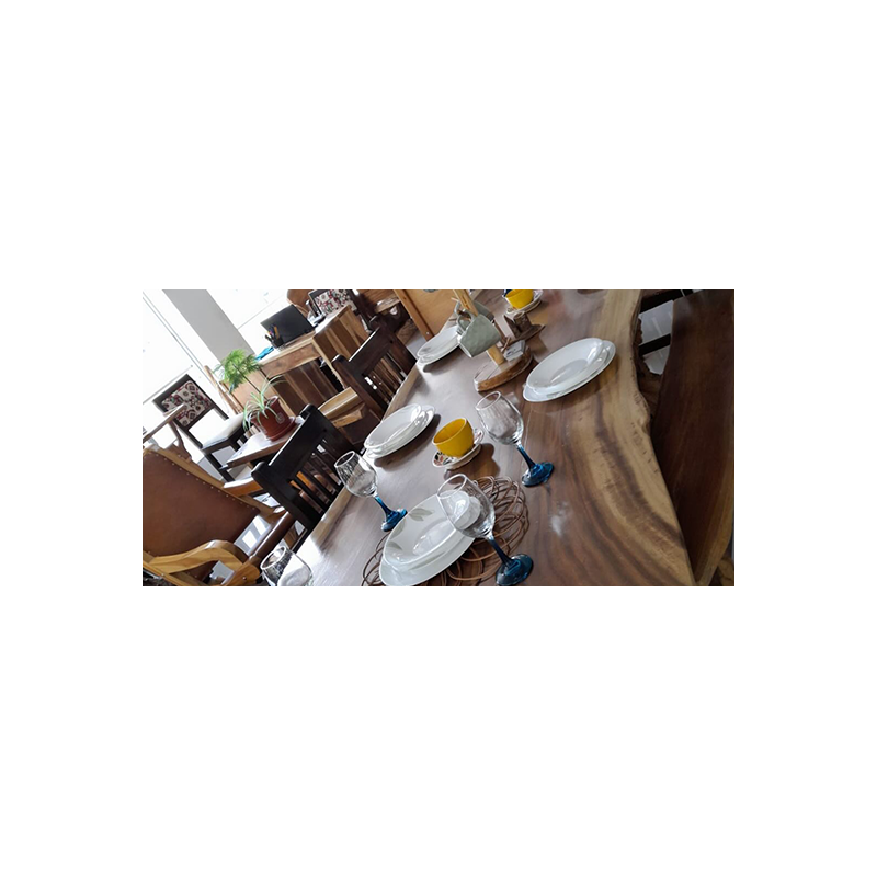 MESA COMEDOR ARBOL SAMÁN Y MATARRATÓN