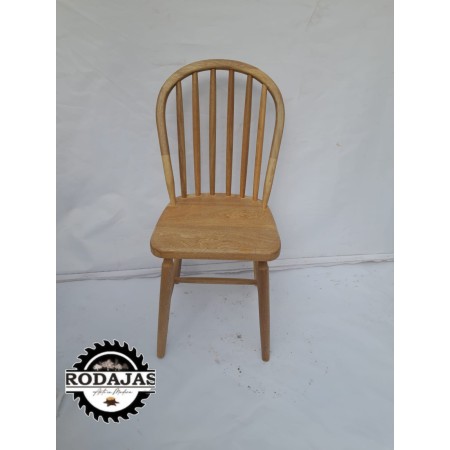 SILLA TABURETE CURVEADO ROBLE