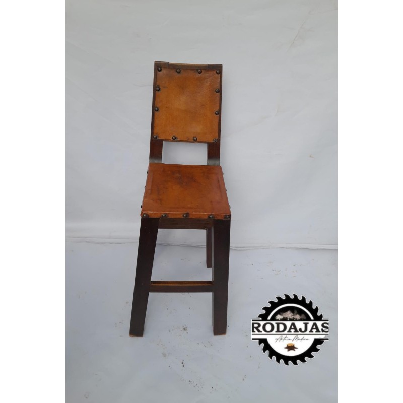 BUTACO EN CUERO 80 CMS