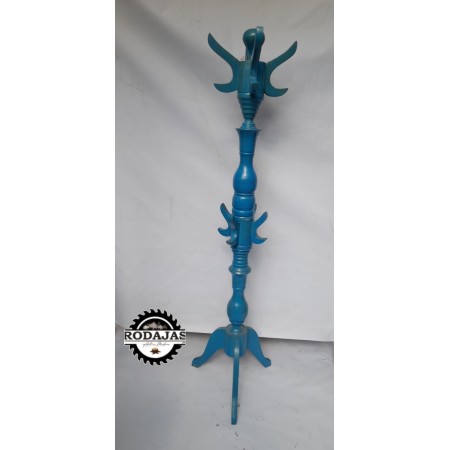 PERCHERO AZUL TORNEADO